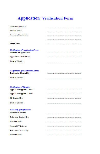 AUTHENTICATION APPLICATION FORM .